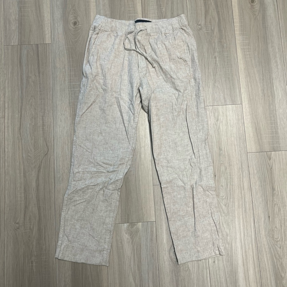 Abercombie & Fitch Loose Linen Pants Size Small Short